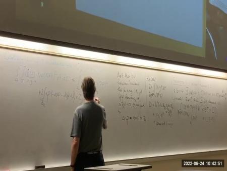 A variational approach to the regularity theory for optimal transportation: Lecture 3